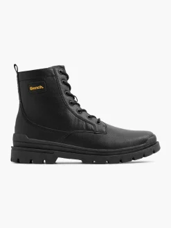 Mens Black Lace Up Boots