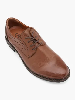 Mens Brown Formal Lace-up Shoes