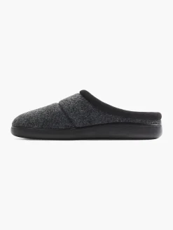 Mens Casa Mia Grey Mule Slipper