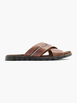 MEN'S CROSS STRAP SANDALS