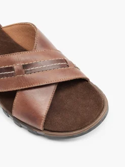 MEN'S CROSS STRAP SANDALS