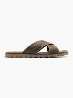 MEN'S CROSS STRAP SANDALS