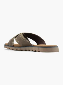 MEN'S CROSS STRAP SANDALS