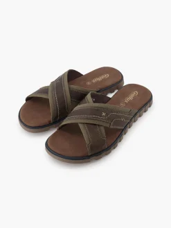 MEN'S CROSS STRAP SANDALS