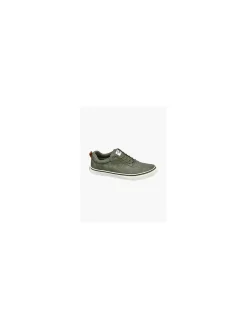 Mens Fila Khaki Lace-up Trainers