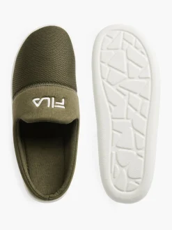 Mens Fila Khaki Slip-on Shoes