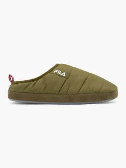 Mens Fila Khaki Slippers