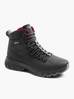 Mens Fila Lace Up Black Boot