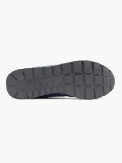 Mens Fila Navy Lace Up Trainers