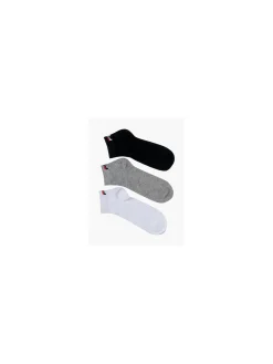 Mens Fila 3pk Trainer Socks 43-46