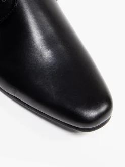 Mens Formal Black Leather Lace-up Shoes