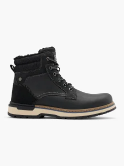 Men's Lace Up Black Boot
