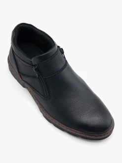 Men's Lace Up Black Boots