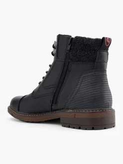 Men's Lace Up Boot Black