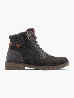 Men's Lace Up Boot Dark Grey