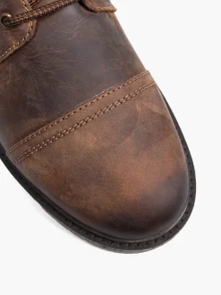 Men's Lace Up Casual Brown Boot