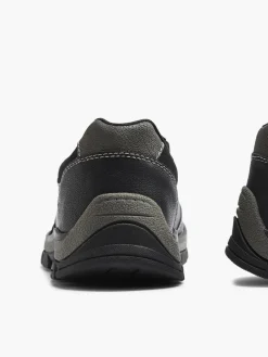 Mens Memphis One Black Casual Slip-on Shoes