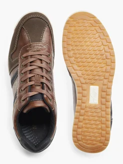 Mens Memphis One Brown Causal Lace-up Shoes