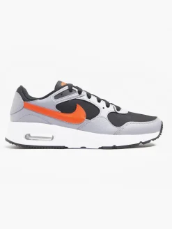 Men's Nike Air Max SC Trainers Grey/Red/Black