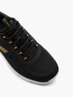 Men's Skechers Memory Foam Trainers Black