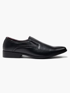 Mens Slip On Black Formal
