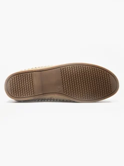 MENS SUEDE INTERWEAVE LOAFERS