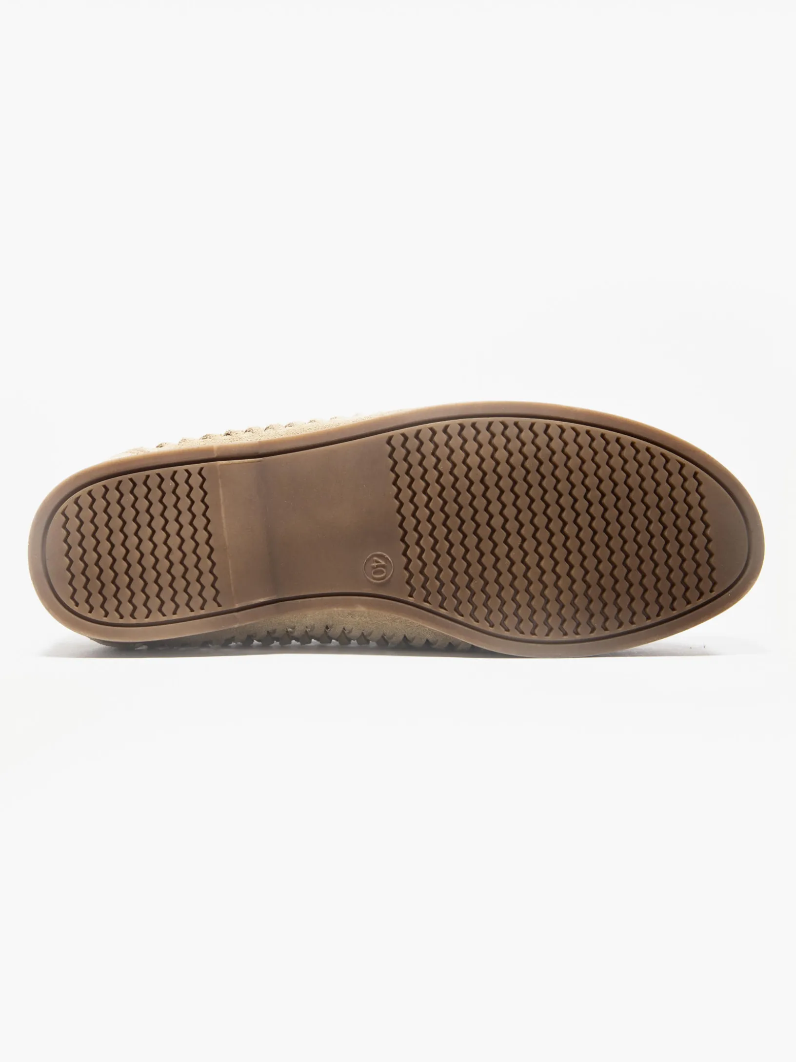 MENS SUEDE INTERWEAVE LOAFERS