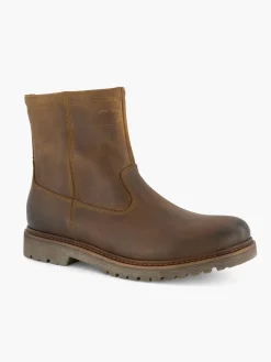 Mens Tan Casual Boot