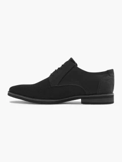 Mens Venice Black Lace-up Formal Shoes