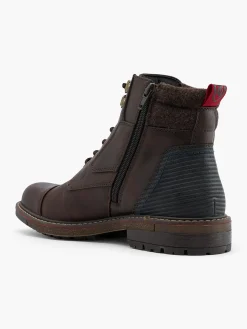 Mens Venice Brown Casual Lace-up Boots