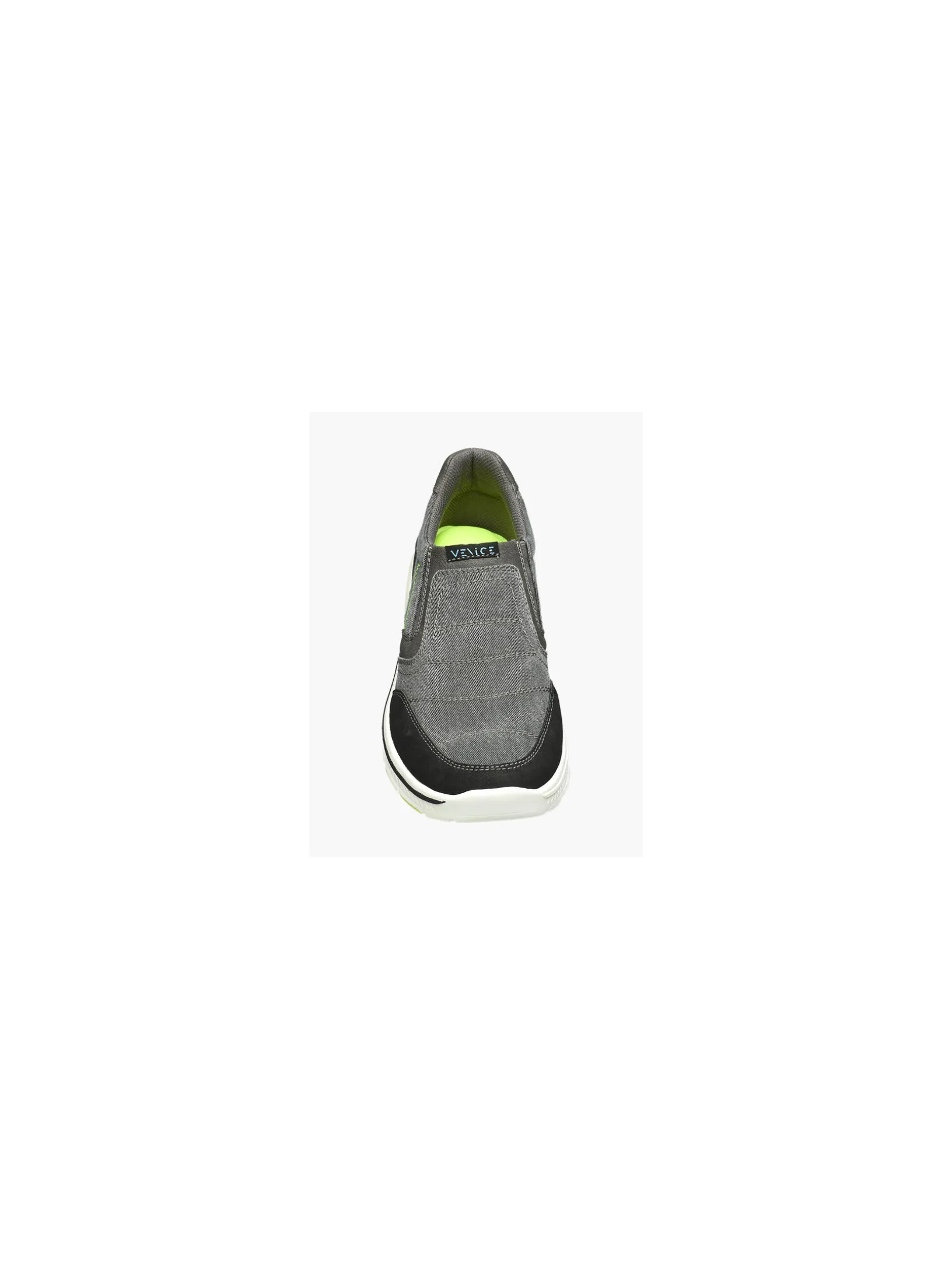 Mens Venice Grey Casual Slip-on Shoes
