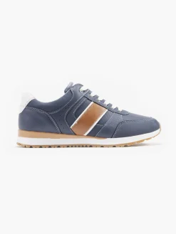 Mens Venice Navy Casual Lace-up Shoes