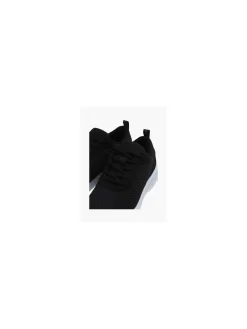 Mens VTY Black Lightweight Lace-up Trainers