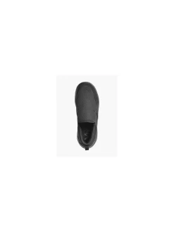 Mens VTY Black Slip-on Trainers