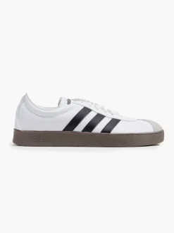 Men's White/Brown/Black VL Court Base Trainers
