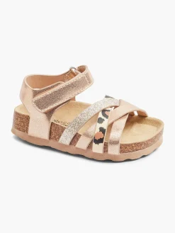 Metallic Footbed Sandal