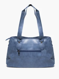 Navy Classic Handbag