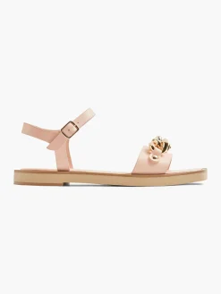 Pink Chain Detail Sandal