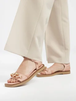 Pink Chain Detail Sandal