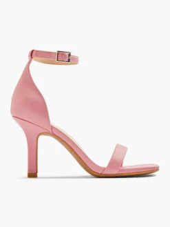 Pink High Heel with Ankle Strap