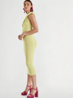 Pink Open Toe Platform Heeled Sandal