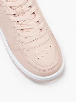 Pink/White Rebound Platform Low Trainers