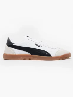 Puma Club 5V5 Suede White/Black/Grey Trainers