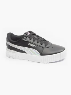 Puma Teens Black Carina 2.0 Mermaid Lace-up Trainer