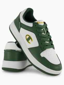 Rebound 2.0 Low White/Green Trainers