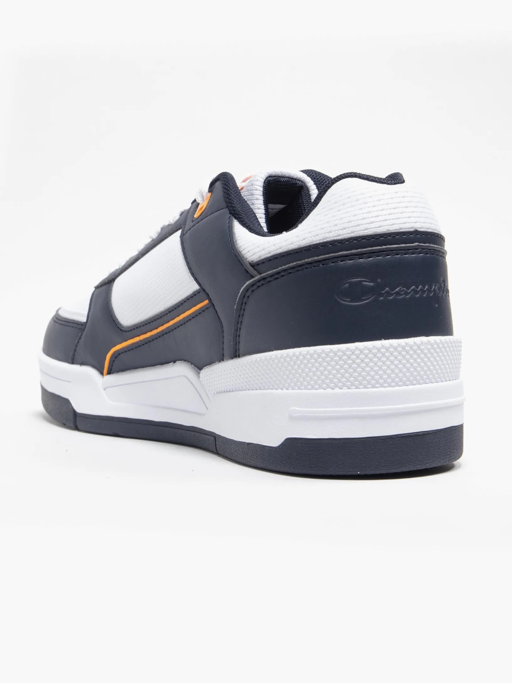 Rebound Heritage Low Black/White/Orange Trainers