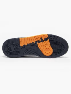 Rebound Heritage Low Black/White/Orange Trainers