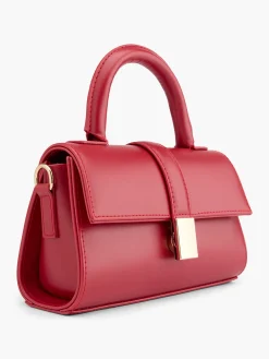 Red Mini Bag with Shoulder Bag
