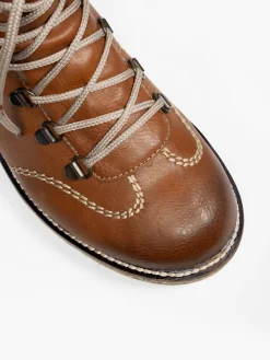 Rieker Brown Lace Up Boot
