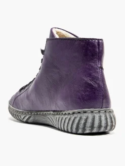 Rieker Lace Up Side Zip F Fit Casual Shoe